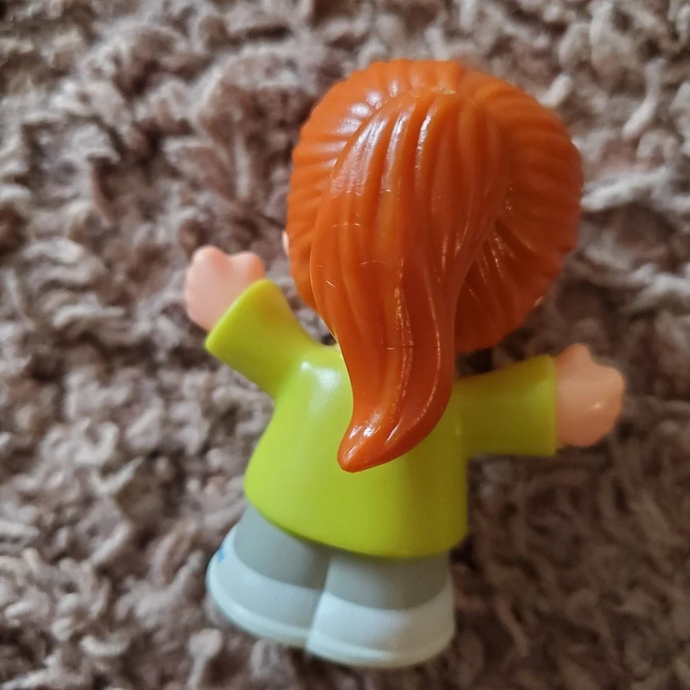 Fisher Price Little People Red Hair Bus‎ Driver Girl Mom 2016